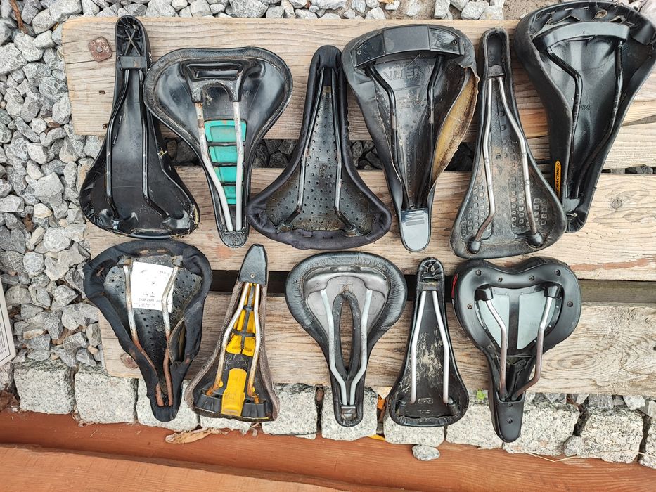 Pakiet siodełek rowerowych retro mtb Selle Italia Vuelta Bontrager