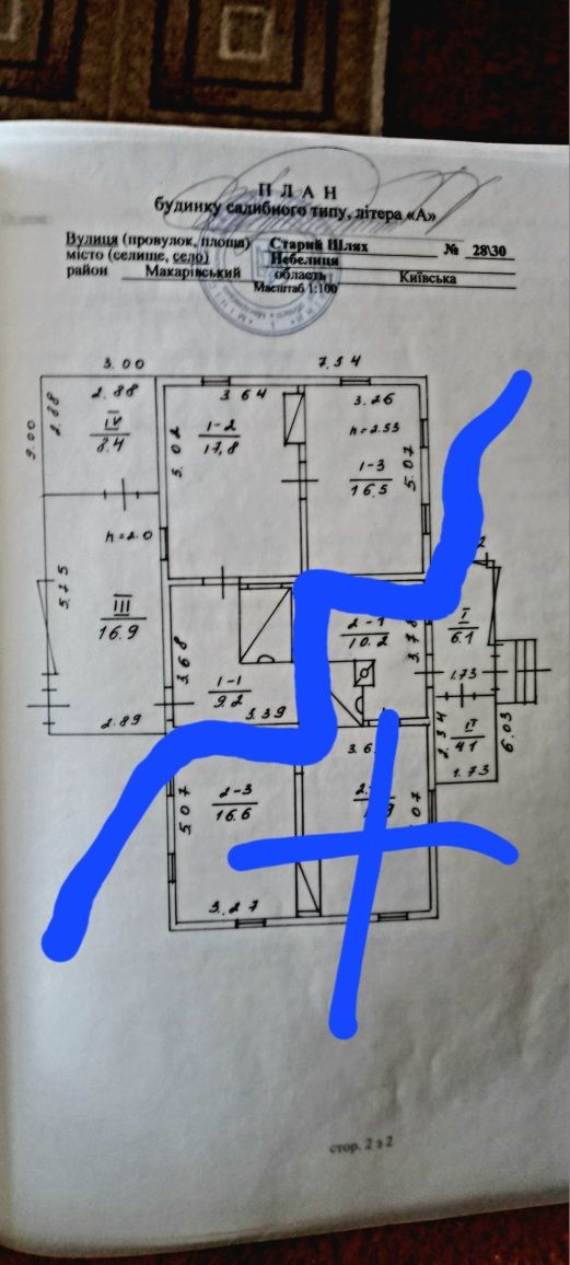 Продам пів будинка та земельну ділянку