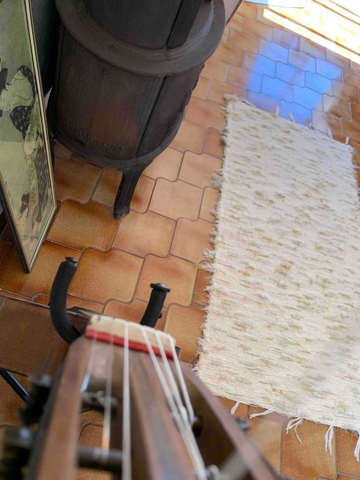 Guitarra acustica Gipsy jazz Di mauro anos 50 pequena boca