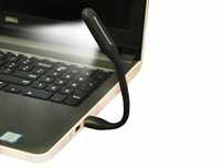 Mocna lampka 6 Led na USB elastyczna giętka czarna * Video-Play