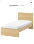 Rama łóżka Malm Ikea