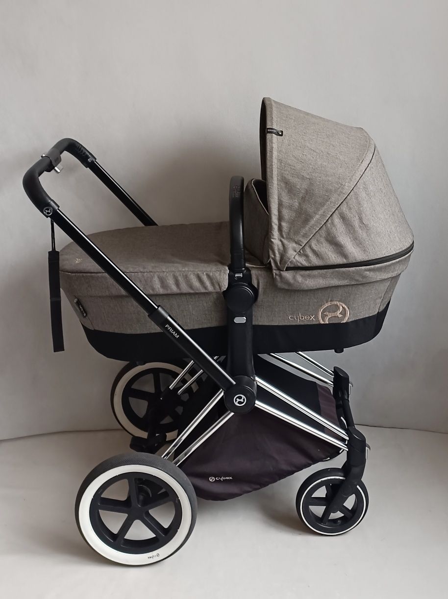 Wózek 4w1 Cybex Priam/Cybex Cloud Z/Baza Cybex Z Isofix obrotowa