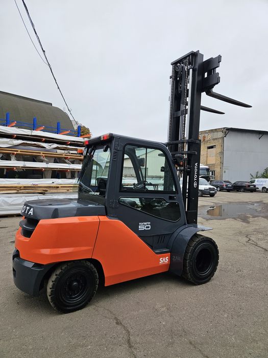 Навантажувач Toyota 5 тонн дизель. Вилочный погрузчик Тойота 5 тонн