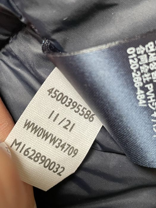 42 Tommy Hilfiger granatowa kurtka pikowana modna jesienna zimowa navy