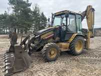 Cat 428 D2 2005r. Koparko ładowarka Caterpillar
