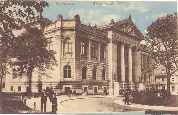 Warszawa, Salon Sztuk Pięknych, około 1923 rok