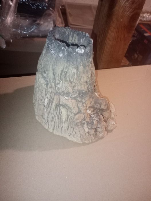 Wulkan do akwarium ozdoba