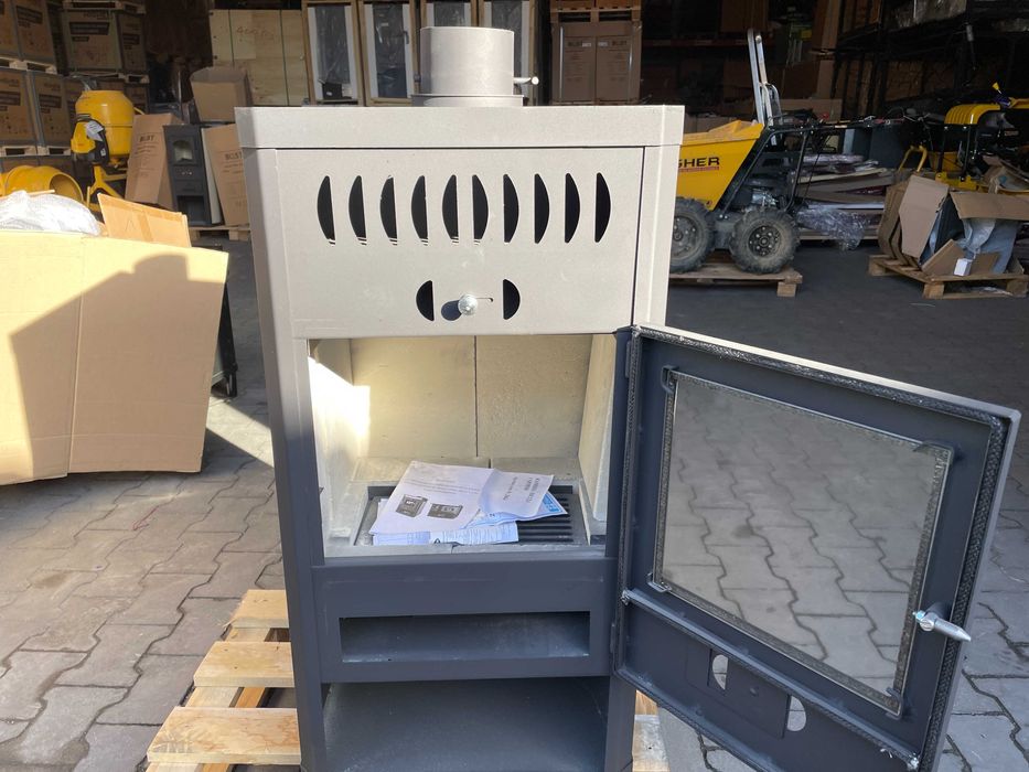 Piec kominek stalowy koza ZVEZDA ORION 10 kW Eko Projekt 2022 - II Gat