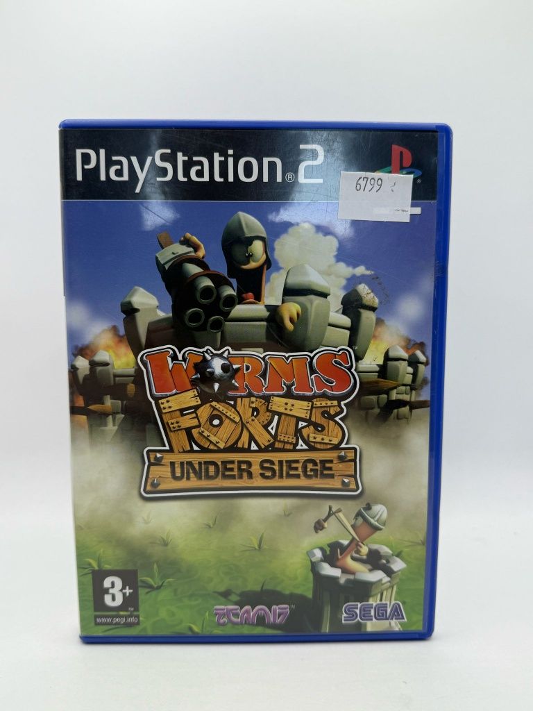 Worms Forts Under Siege 3xA Ps2 nr 6799