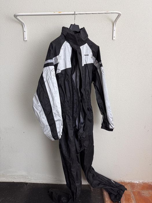 Fato moto chuva impermeavel Bering