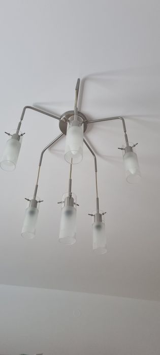 Lampa wisząca żyrandol 6-punktowy