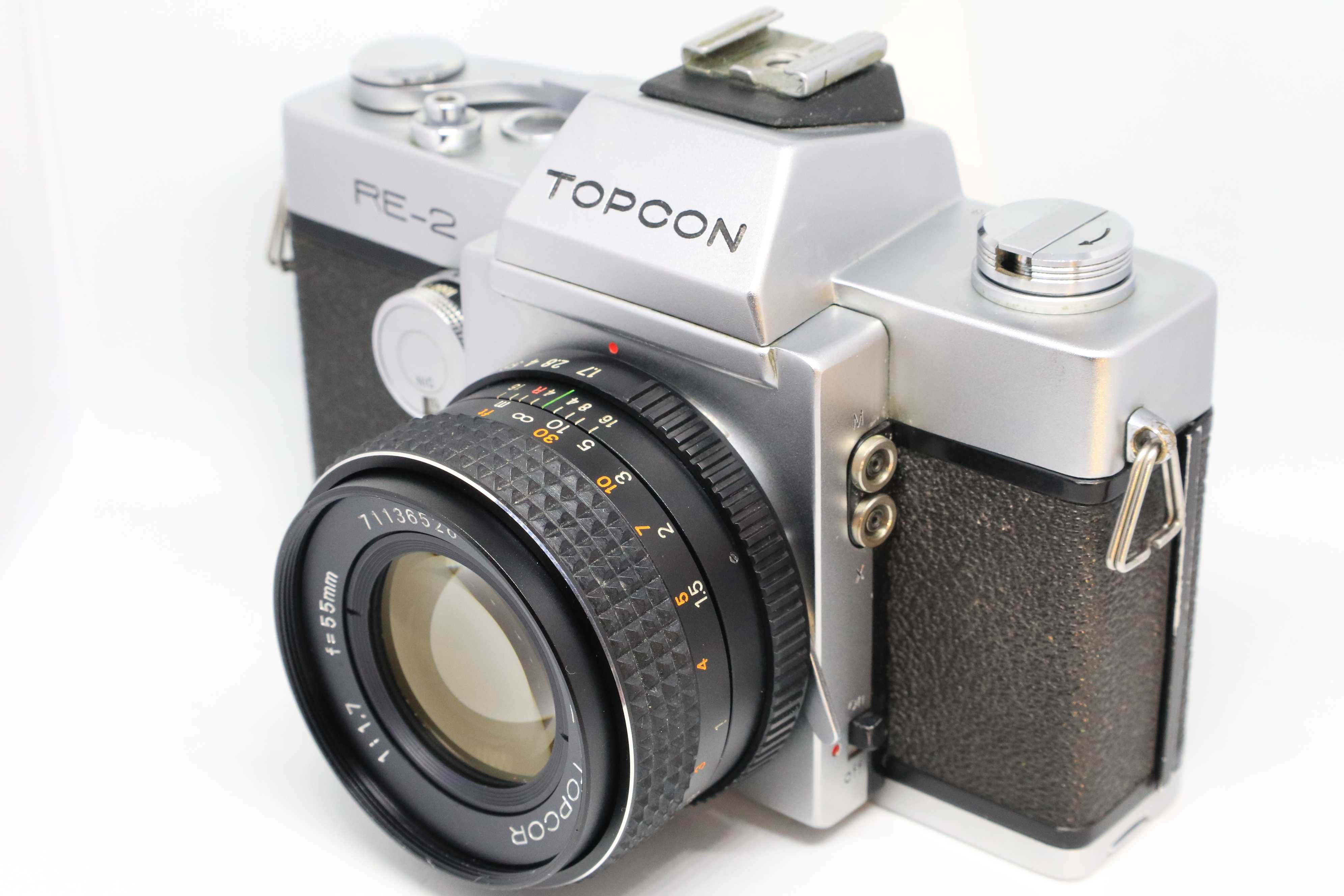 Câmara vintage Topcon RE-2 + Topcor 55mm 1.7 Japan