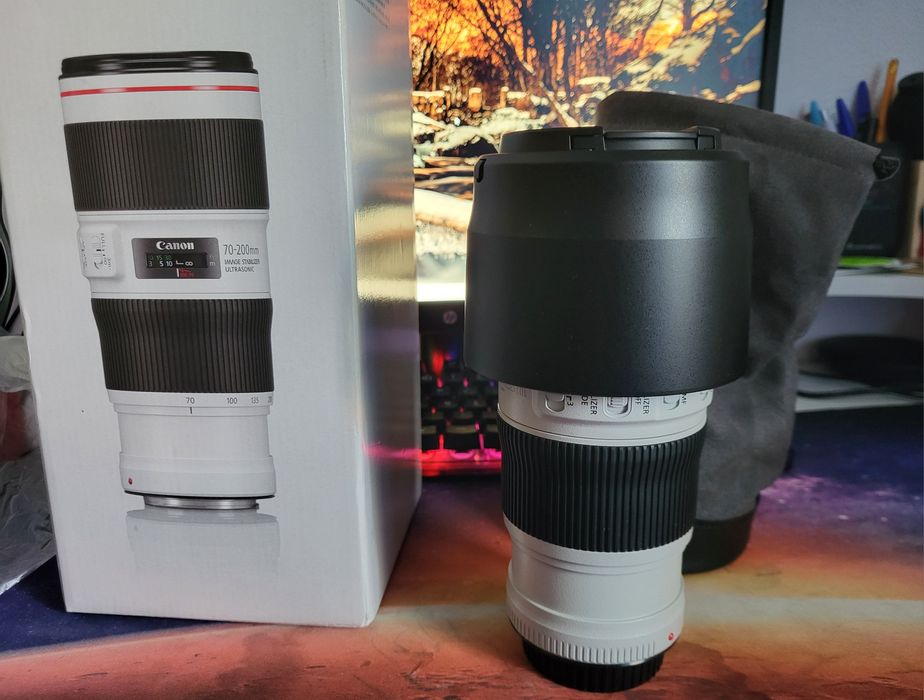Canon 70-200 IS F4 ii NOVA troco
