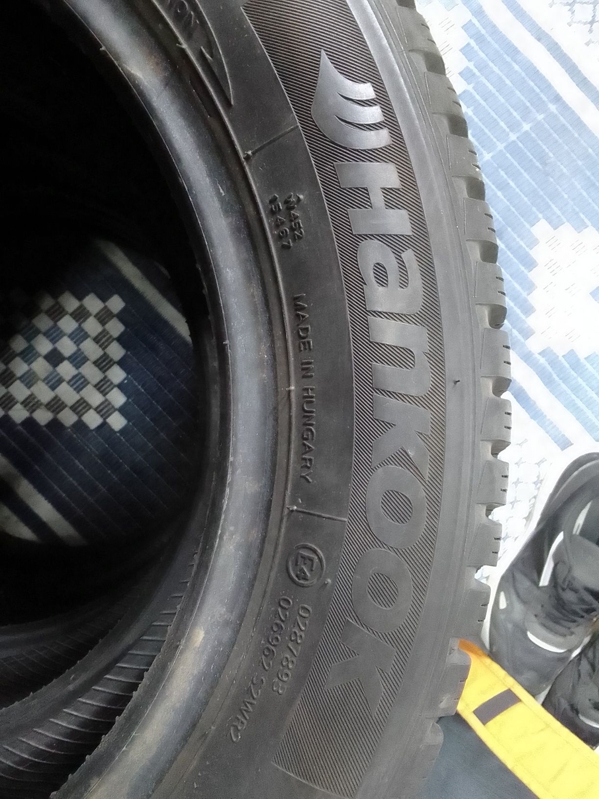 4 Opony zimowe 165/65r15 HANKOOK 7.5mm