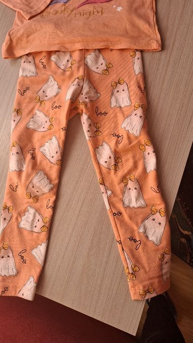 zestaw pomarańczowy dres 104 4-5 lat