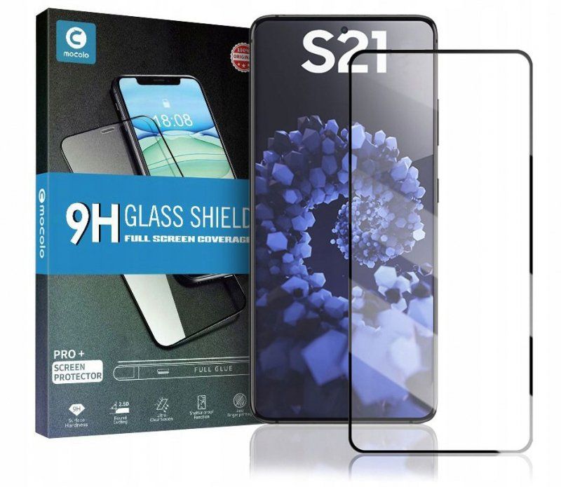 Szkło Hartowane Mocolo Tg+ 3D Full Face Samsung Galaxy S21 Black