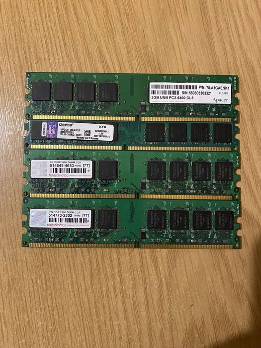 Оперативна Пам'ять transcend 2g ddr2 800