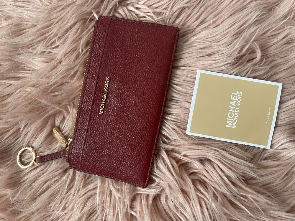 Portfel Michael Kors Bordowy
