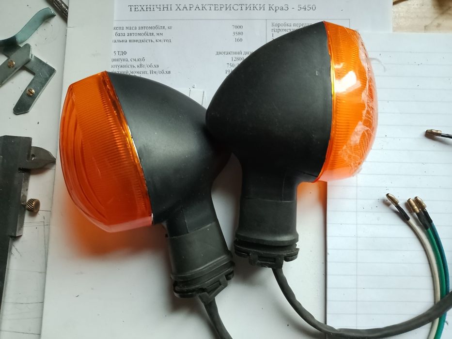 Показники поворотів