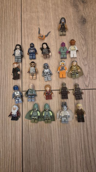Minifigurki lego lotr,hobbit marvel star wars i inne