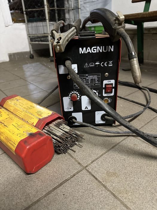Máquina de Soldar MAGNUM MAG1200 (MIG/MAG + Elétrodos MMA)