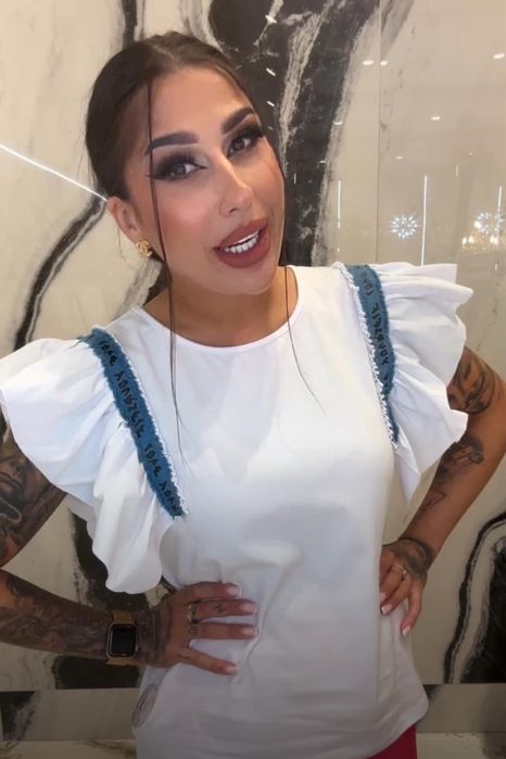 By o la la bluzka motylek  M 38/40 New %%%