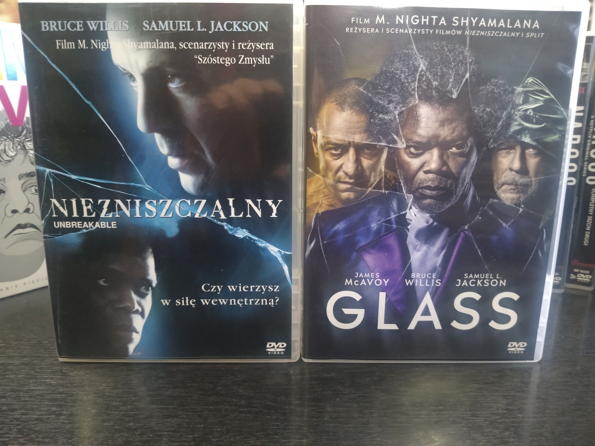 Niezniszczalny + Glass pakiet filmów dvd