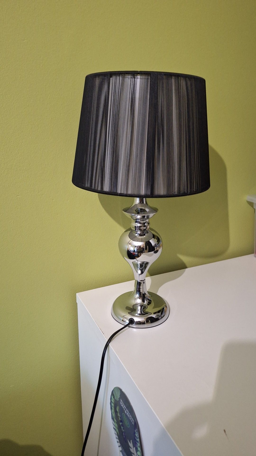 Lampa gabinetowa Gillenia 1 x 60 W E27 czarna