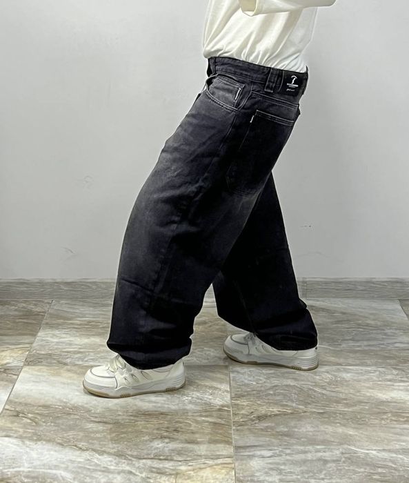 Нові широкі чорні джинси BAGGY rap fade джинсы jaded london ecko flare