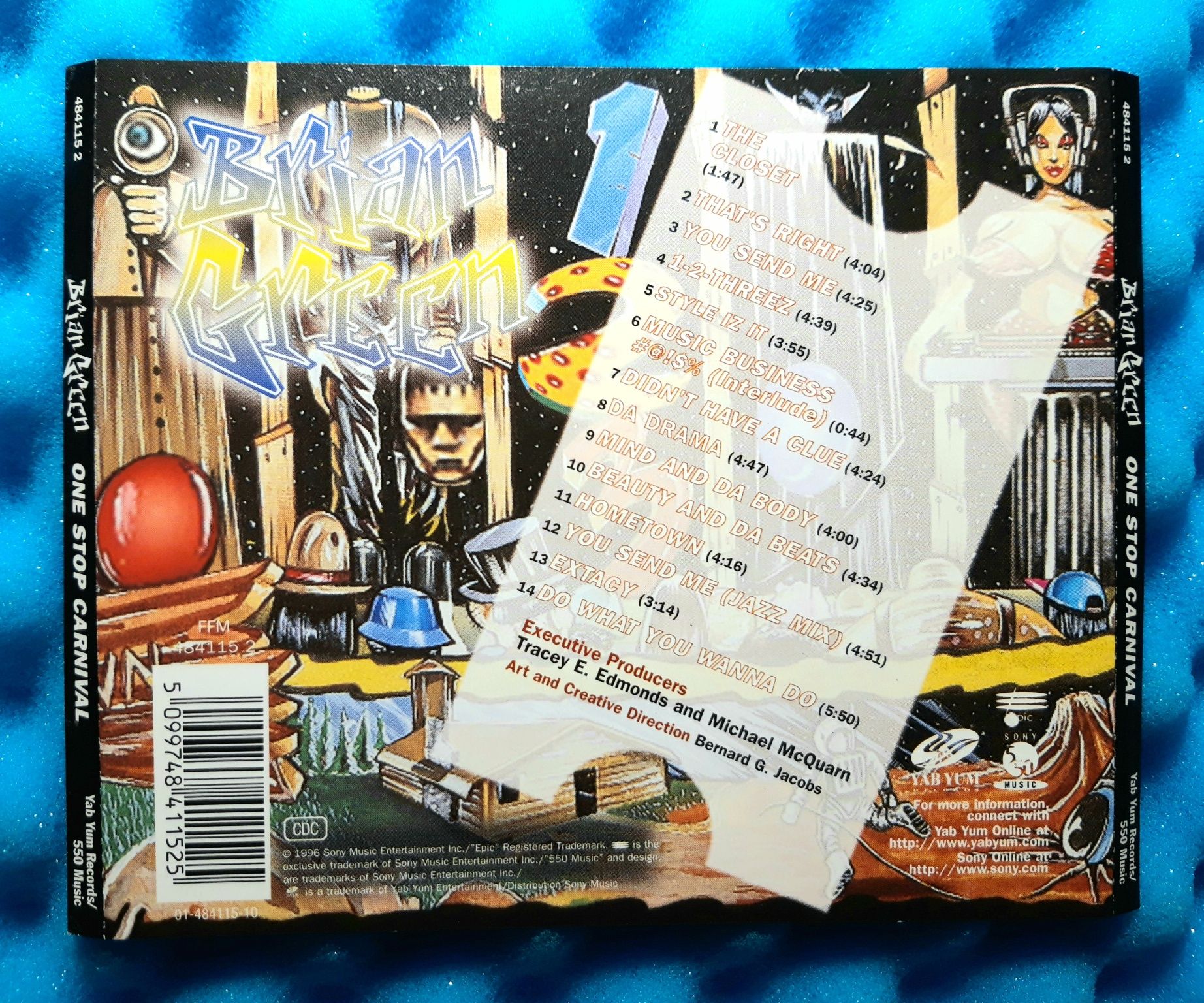 Brian Green ‎– One Stop Carnival (CD, 1996)