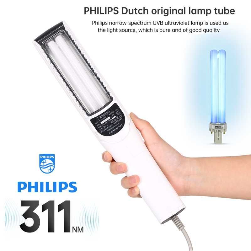 Lampa do fototerapii Philips UVB 311nm KN-4003BL2 + STOJAK NOWOŚĆ