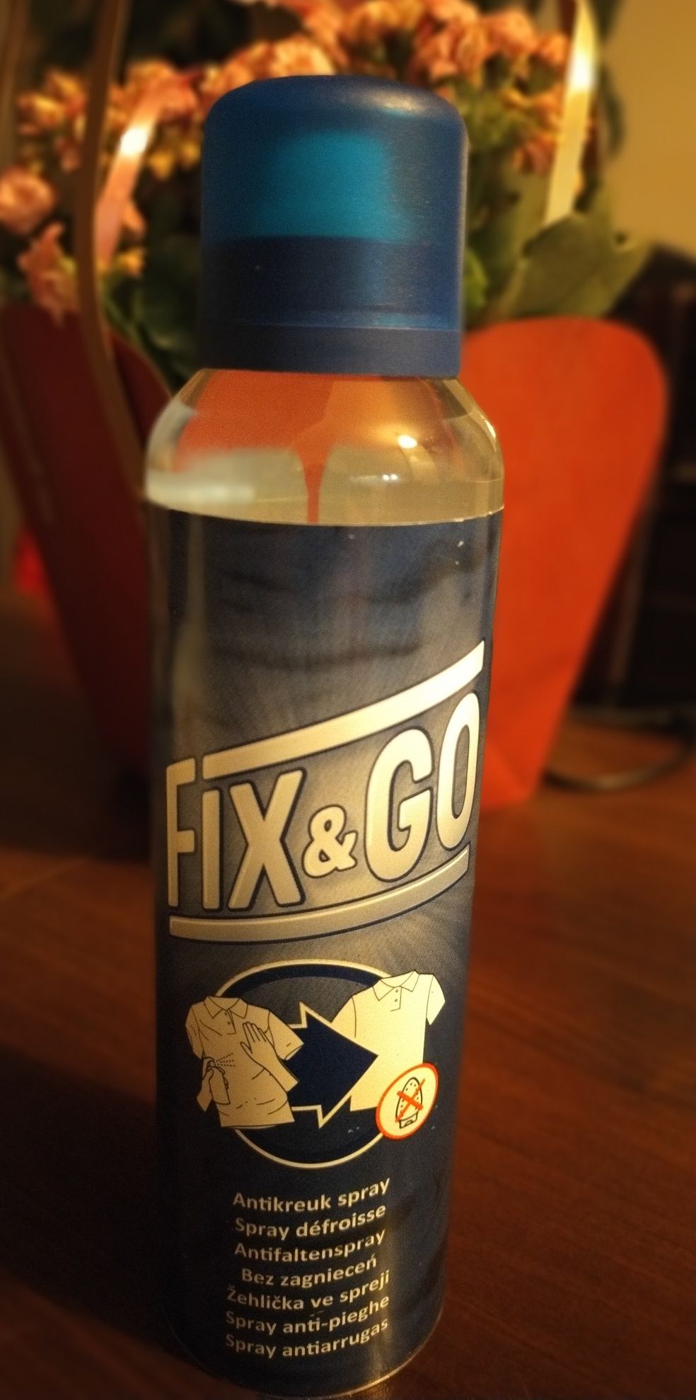 Fix&Go - Żelazko w sprayu/ spray na zagniecenia