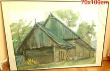 Obraz 70x100 akwarela