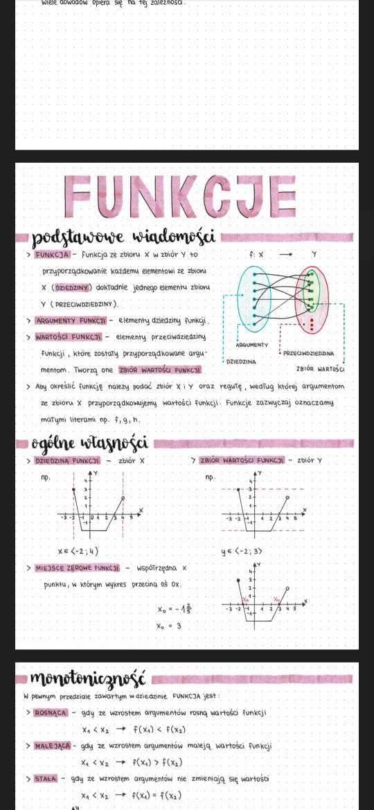 Notatki matematyka matura podstawowa