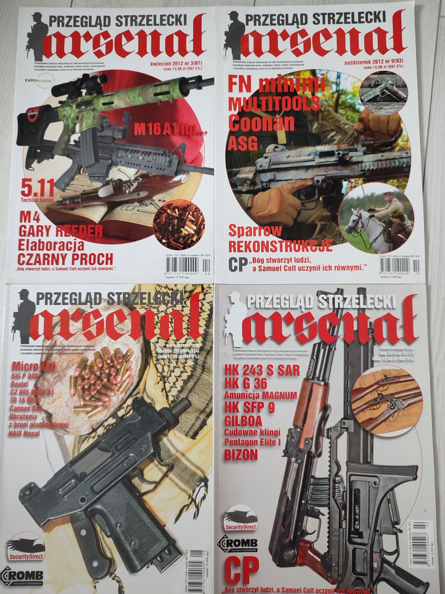 Przegląd strzelecki Arsenał-24 numery plus gratis!!