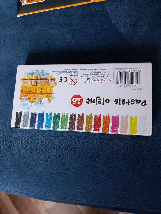Pastele olejne St. Majewski 16 kolorów