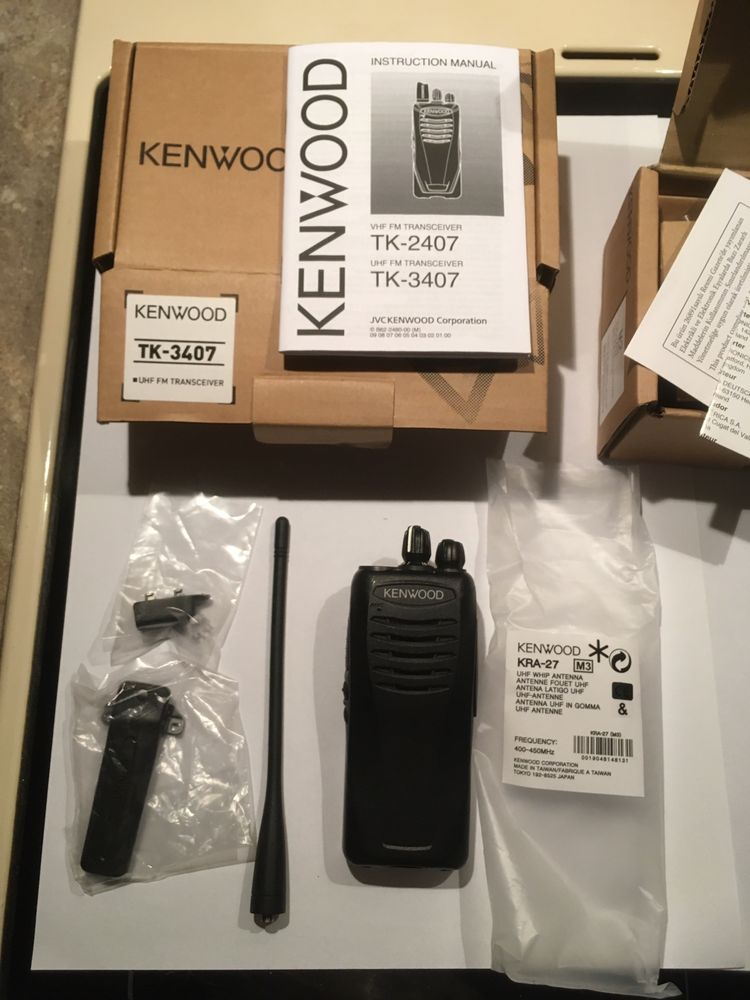 Комплект радиостанций TK-3407 Kenwood
