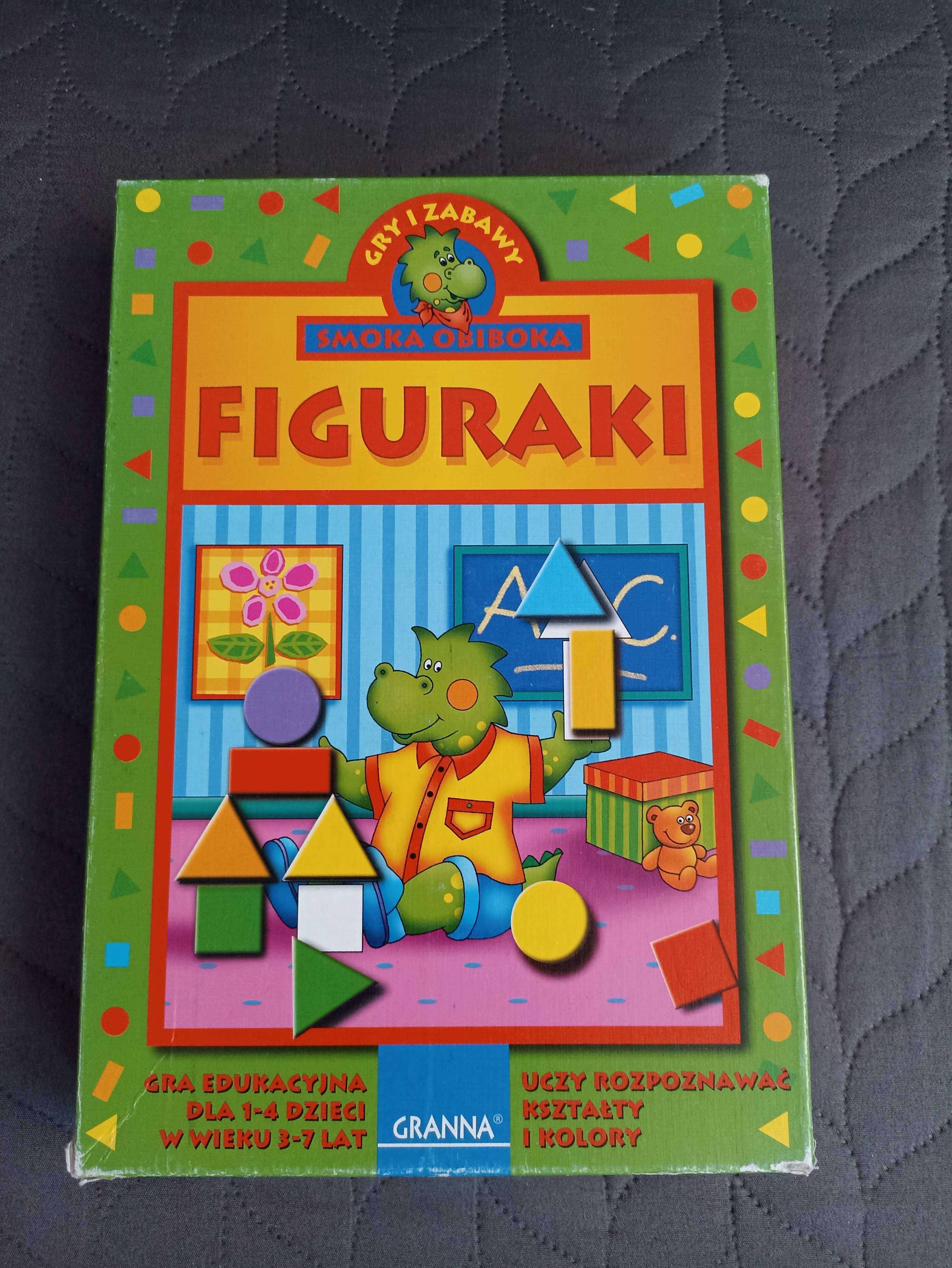 FIGURAKI - Gra edukacyjna dla dzieci, zabawki, dzień dziecka, prezent