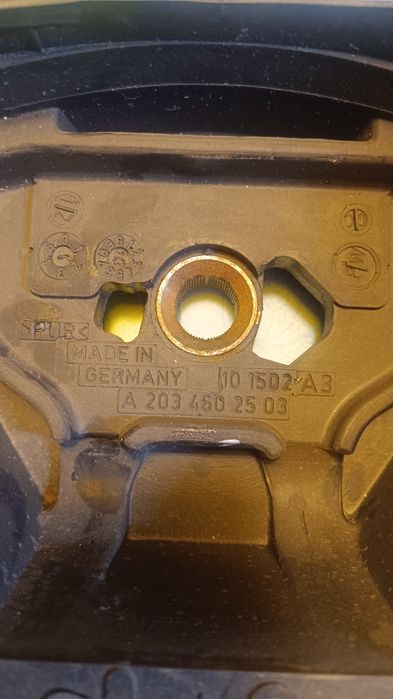 Volante sem airbag sport coupé w203