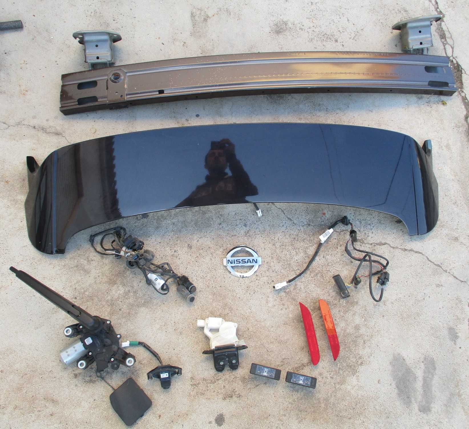 Reforço, aileron, camara, sensores Qashqai J11 2014 a 2019