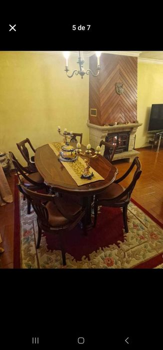 Sala de estar e jantar