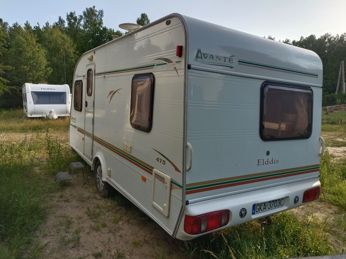 Elddis Avante 475,5-osobowa ,dmc 1230 kg,przedsionek,zarejestrowana