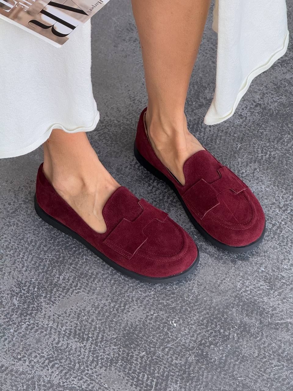 Лофери barefoot шкіряні, замшеві лофери