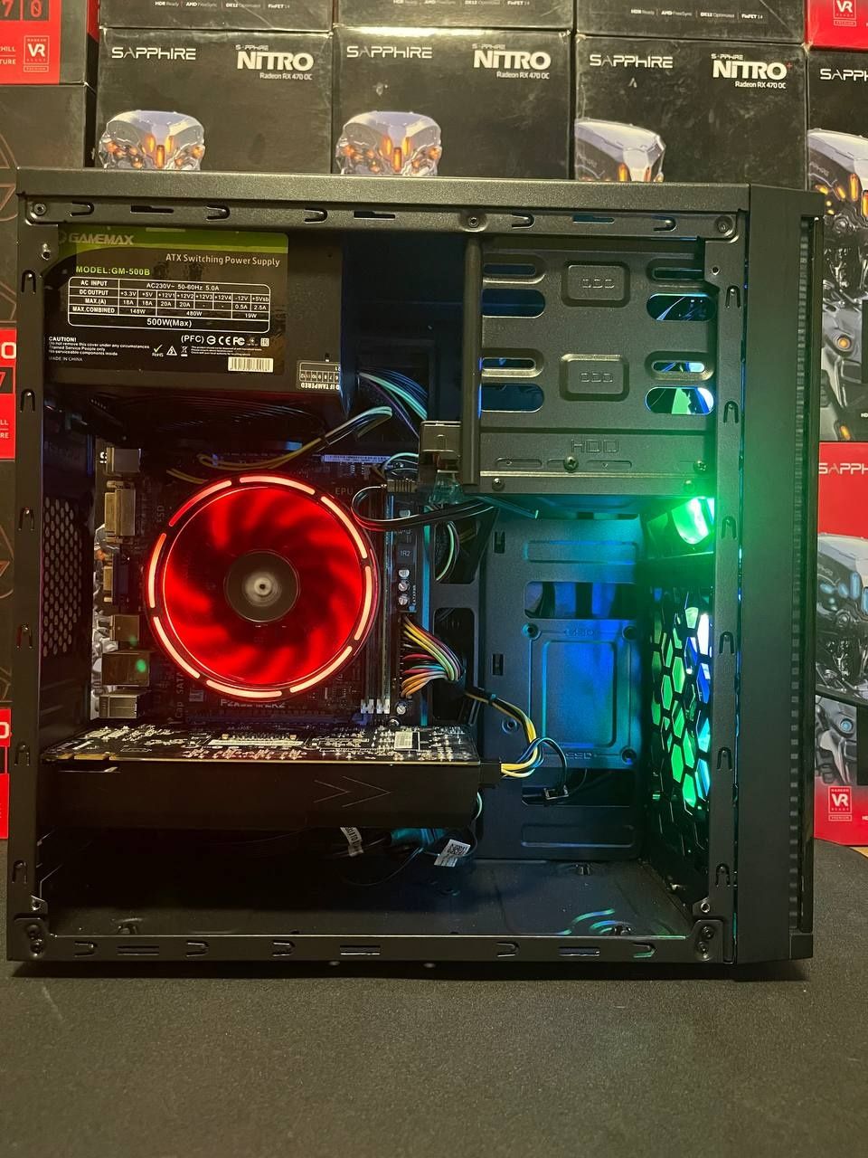 Ігровий i5-6400/RX 470/8gb/120GB SSD/500GB HDD Игровой компьютер