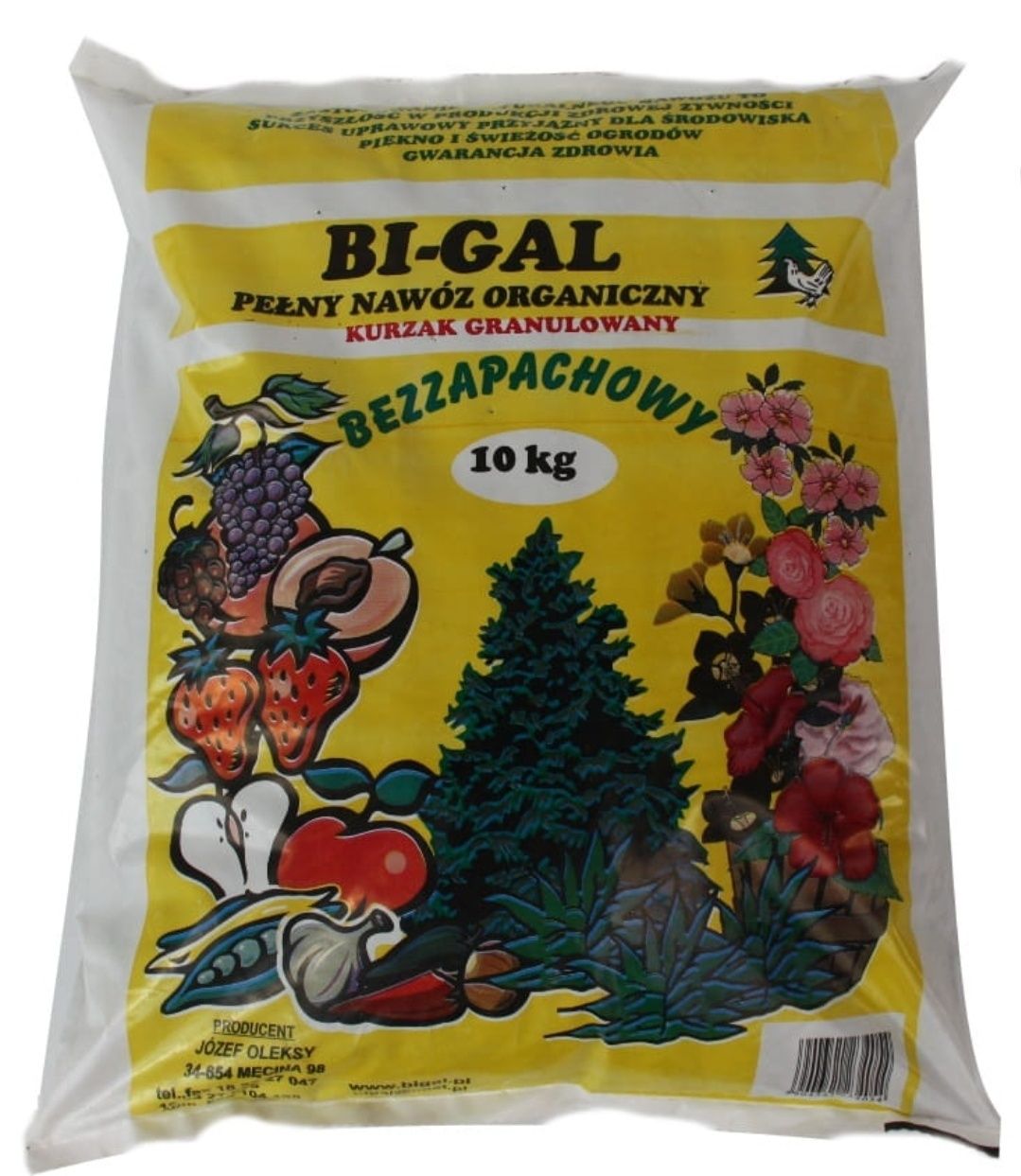 Kurzeniec, obornik kurzy granulowany, kurzak bezzapachowy 10 kg