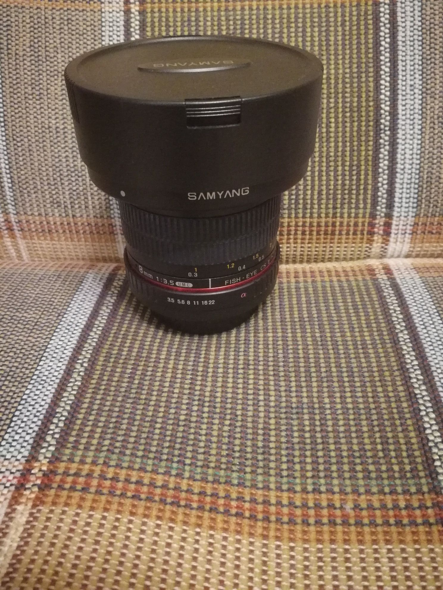 Obiektyw SAMYANG 8mm 1 :3.5 UMC
