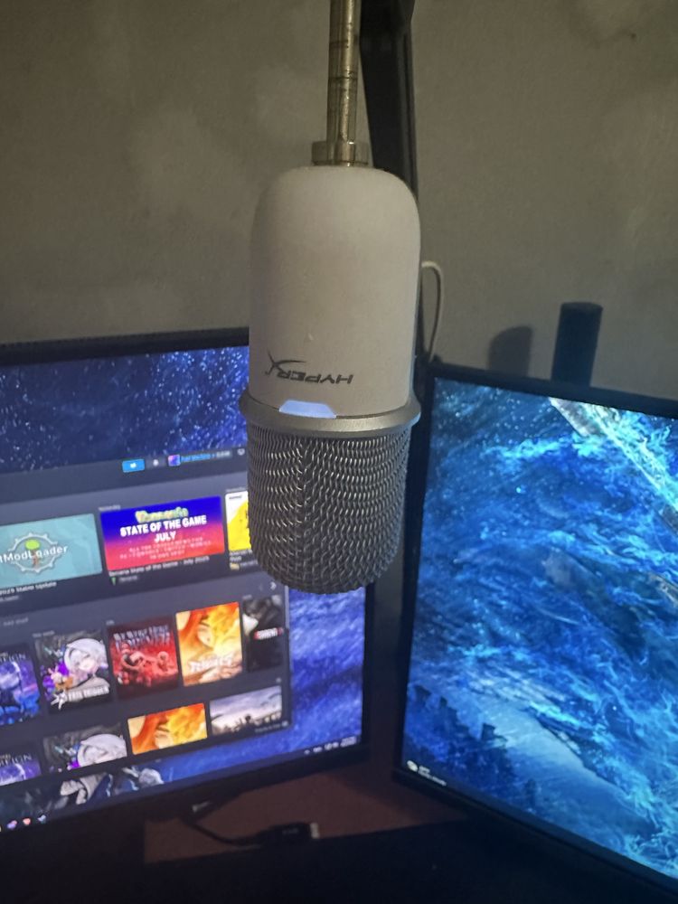 Мікрофон Hyperx Solocast + пантограф Fifine BM63