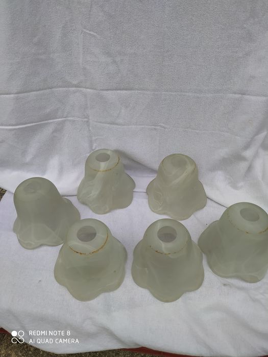 Globos para candeeiros são 5