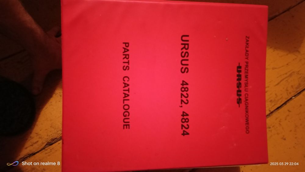 Katalogi i instrukcje naprawy ciągników rolniczych Ursus