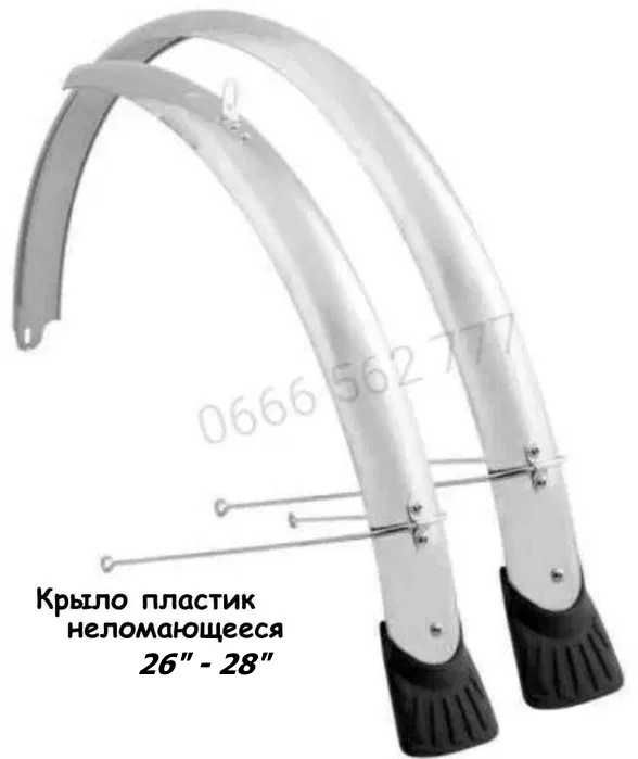 Покрышки обычные и антипрокольные. Инструмент. Габариты. Крылья.